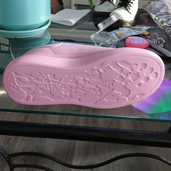 Women's Platform Casual Sneakers - Pink - Picture 3 of 3